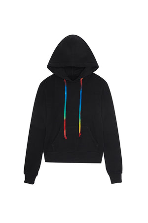 Open image in slideshow, Rainbow Drawcord Hoodie

