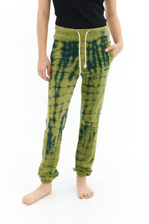 Discoloration Sweat Pants