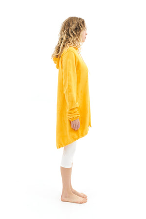 Discoloration Hoodie Dress