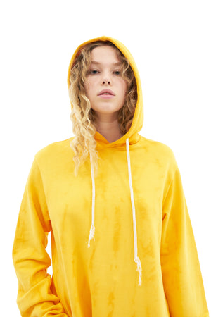 Discoloration Hoodie Dress