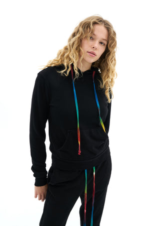 Rainbow Drawcord Hoodie