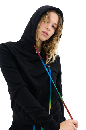 Rainbow Drawcord Hoodie