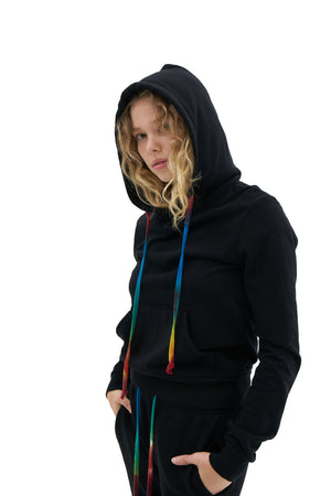 Rainbow Drawcord Hoodie